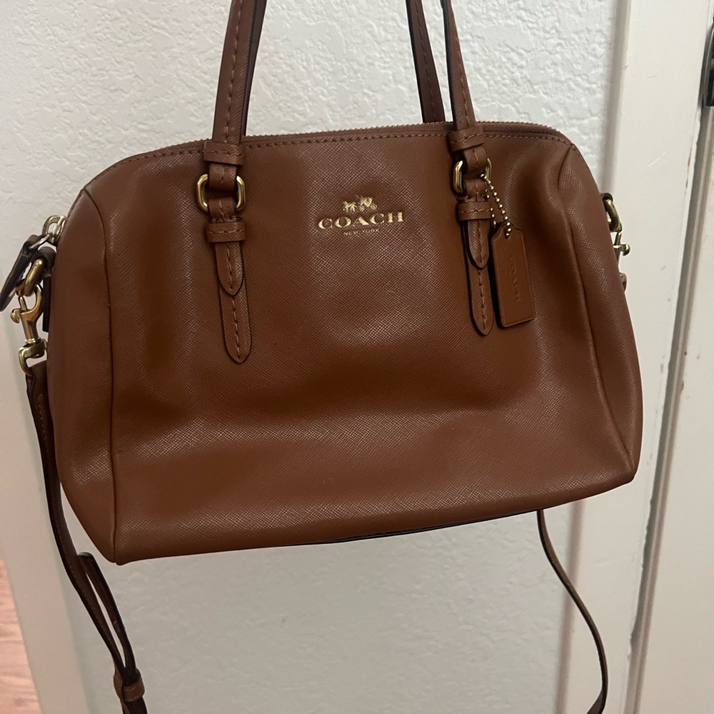 Coach Brown Leather Women's Bag
